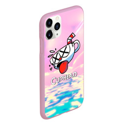 Чехол для iPhone 11 Pro Max матовый Cuphead Разбитая    чашечка - фото 2