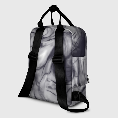 Женский рюкзак 3D Бело-черный тай-дай - фото 5