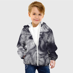 Детская куртка 3D Бело-черный тай-дай - фото 2