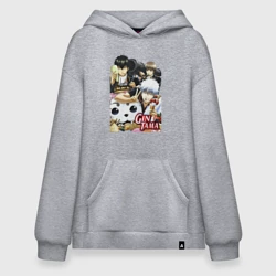 Худи SuperOversize хлопок Gintoki ice cream