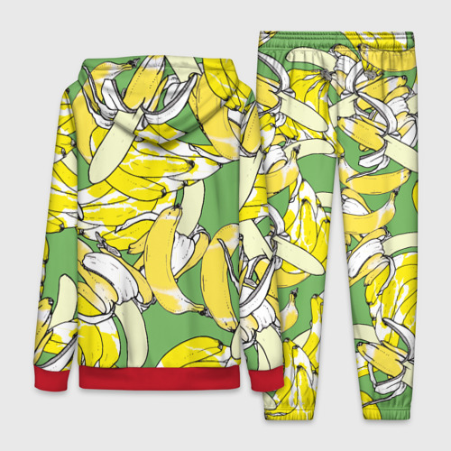 Женский костюм 3D Banana pattern Summer Food, цвет красный - фото 2