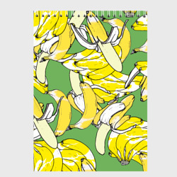 Скетчбук Banana pattern Summer Food