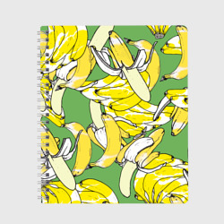 Тетрадь Banana pattern Summer Food