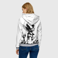 Женская толстовка 3D CS:GO - Defuse Angel Graffiti - фото 2