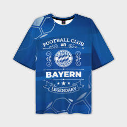 Мужская футболка oversize 3D Bayern