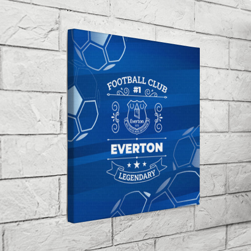 Холст квадратный Everton, цвет 3D печать - фото 3