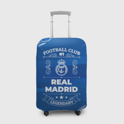 Чехол для чемодана 3D Real Madrid FC 1