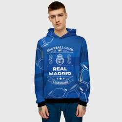 Мужская толстовка 3D Real Madrid FC 1 - фото 2