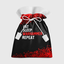 Подарочный 3D мешок Eat Sleep Warhammer Repeat - Спрей