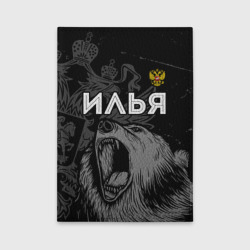 Обложка для автодокументов Илья Россия Медведь