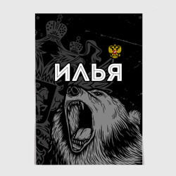 Постер Илья Россия Медведь