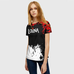 Женская футболка 3D louna band - фото 2