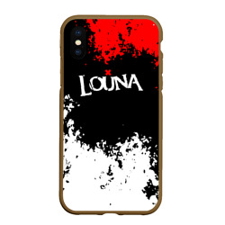 Чехол для iPhone XS Max матовый Louna band