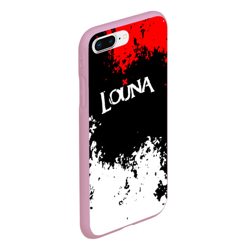 Чехол для iPhone 7Plus/8 Plus матовый Louna band, цвет розовый - фото 3