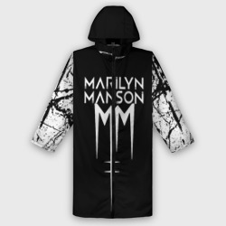 Женский дождевик 3D Marilyn Manson rock n roll