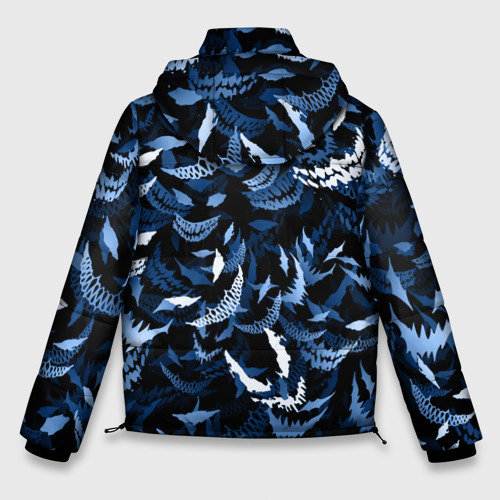 Мужская зимняя куртка 3D Drain monsters, цвет черный - фото 2