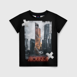 Детская футболка 3D Москоу Сити