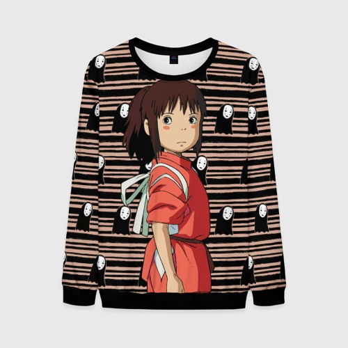Мужской свитшот 3D Sen to Chihiro