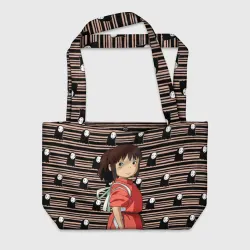 Пляжная сумка 3D Sen to Chihiro