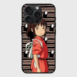 Чехол силиконовый для Apple iPhone 15 Pro матовый Sen to Chihiro