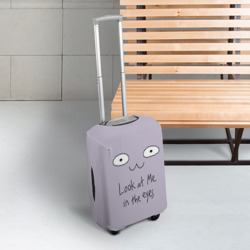 Чехол для чемодана 3D Жуткий месяц. Футболка мамы Лилы - фото 2