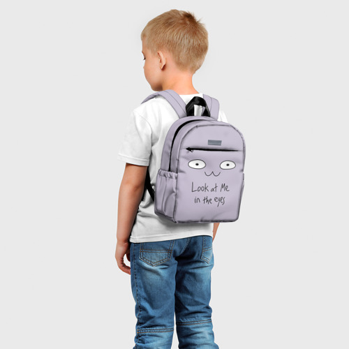 Детский рюкзак 3D Жуткий месяц. Футболка мамы Лилы - фото 3