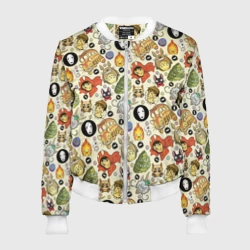 Женский бомбер 3D Studio Ghibli Hero