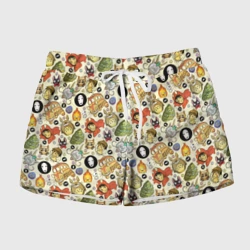 Женские шорты 3D Studio Ghibli Hero