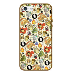 Чехол для iPhone 5/5S матовый Studio Ghibli Hero