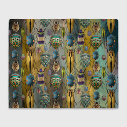 Плед 3D Яркие жуки