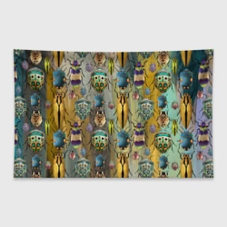 Флаг-баннер Яркие жуки