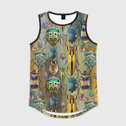 Мужская спортивная майка 3D Яркие жуки