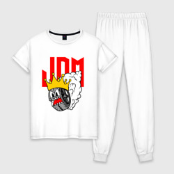 Женская пижама хлопок JDM Wheel King