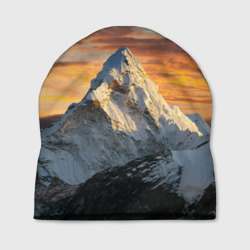 Шапка 3D Гималаи, Ама-Даблам, 6814 м - одна из красивейших вершин