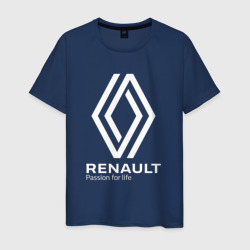 Мужская футболка хлопок Рено Reno Auto