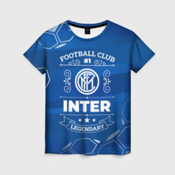 Женская футболка 3D Inter FC #1