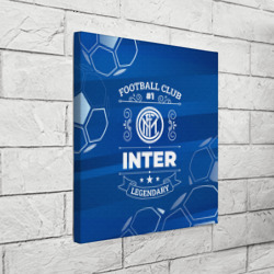 Холст квадратный Inter FC #1 - фото 2