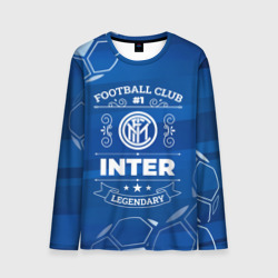 Мужской лонгслив 3D Inter FC #1