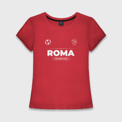 Женская футболка хлопок Slim Roma Форма Чемпионов