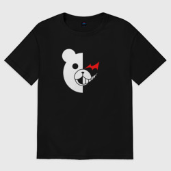 Мужская футболка хлопок Oversize Danganronpa мишка