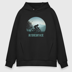 Мужское худи Oversize хлопок RideBike