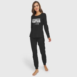 Женская пижама с лонгсливом хлопок Фарфоровая кукла взгляд Marin Kitagawa - фото 2