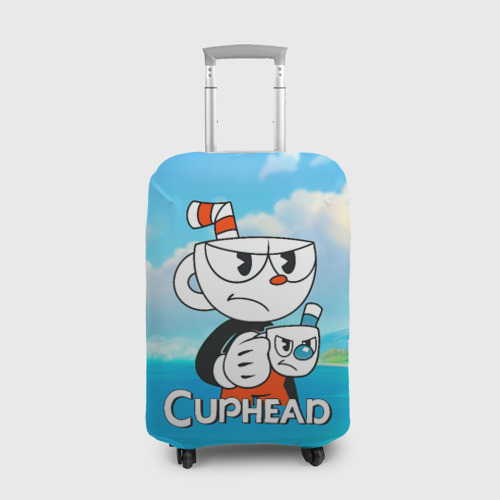 Чехол для чемодана 3D Cuphead сердитая чашечка, цвет 3D печать