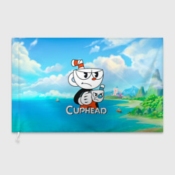 Флаг 3D Cuphead сердитая чашечка