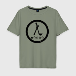 Лямбда-14 – Мужская футболка хлопок Oversize с принтом купить со скидкой в -16%