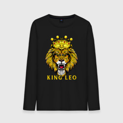 Мужской лонгслив хлопок King Leo Король Лев