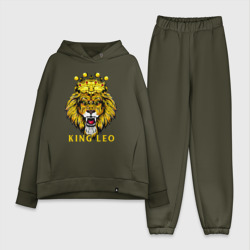 Женский костюм хлопок Oversize King Leo Король Лев