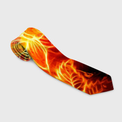 Галстук 3D Flower Neon Fashion 2035 Flame