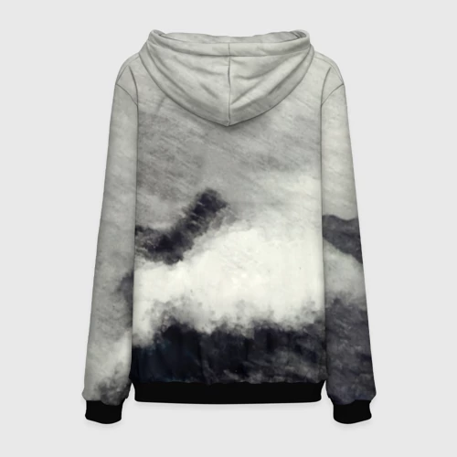 Мужская толстовка 3D с принтом Burzum - Draugen, вид сзади #1