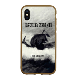 Чехол для iPhone XS Max матовый Burzum - Draugen